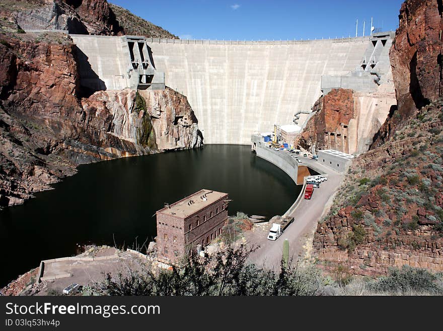 Roosevelt Damon Apache Trail, Arizona. Roosevelt Damon Apache Trail, Arizona