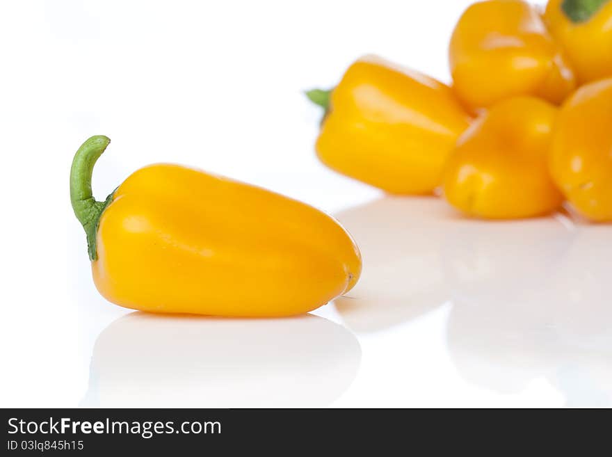 A Yellow Baby Pepper