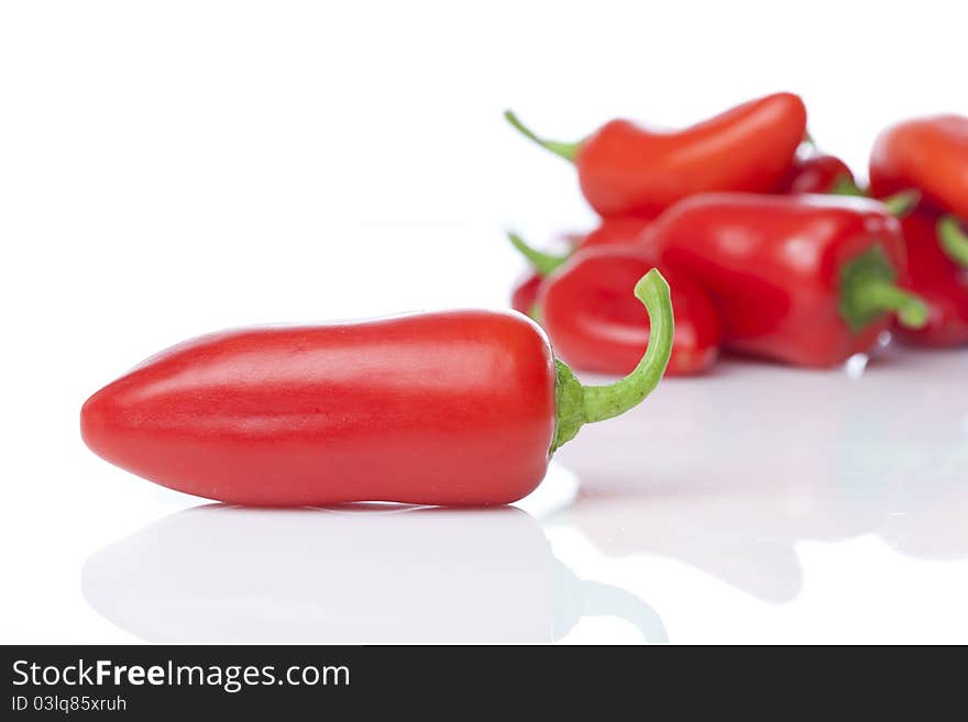 A Red Baby Pepper