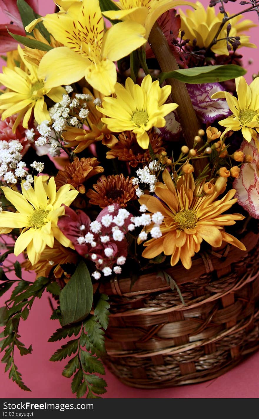 Basket of flowers