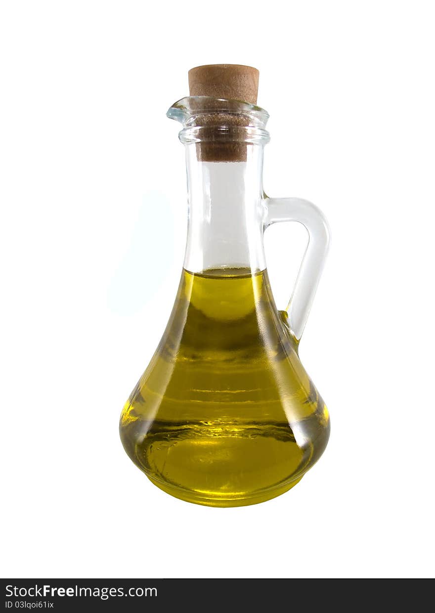 Sunflower Oil In A Carafe