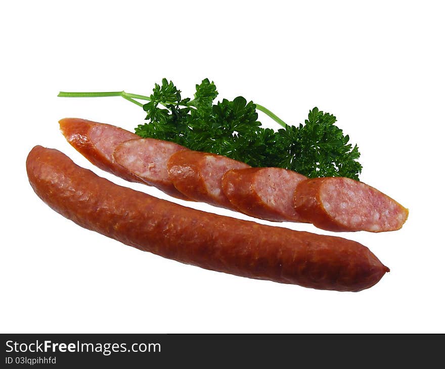 Salami Sausage with Parsley