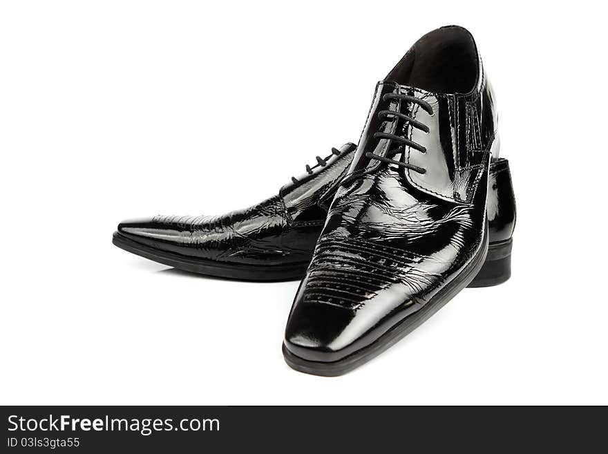 Black dress shoes