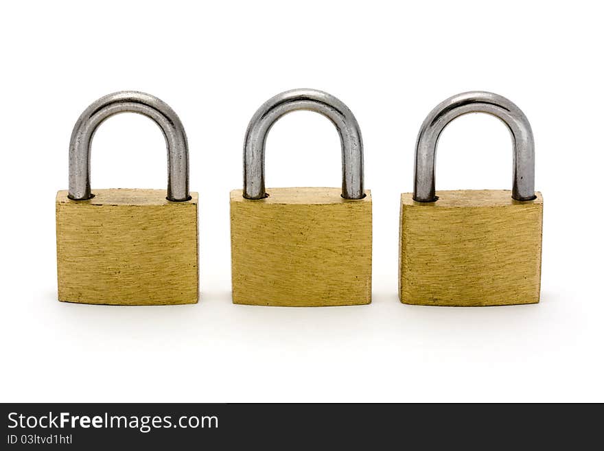 Three Padlocks In A Row