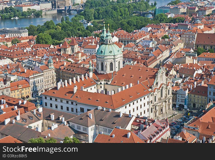 Saint Nicholas Church At Prague