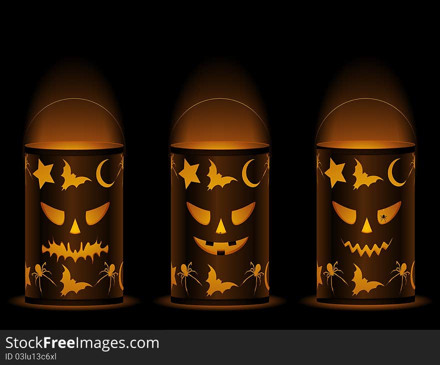 Halloween lanterns