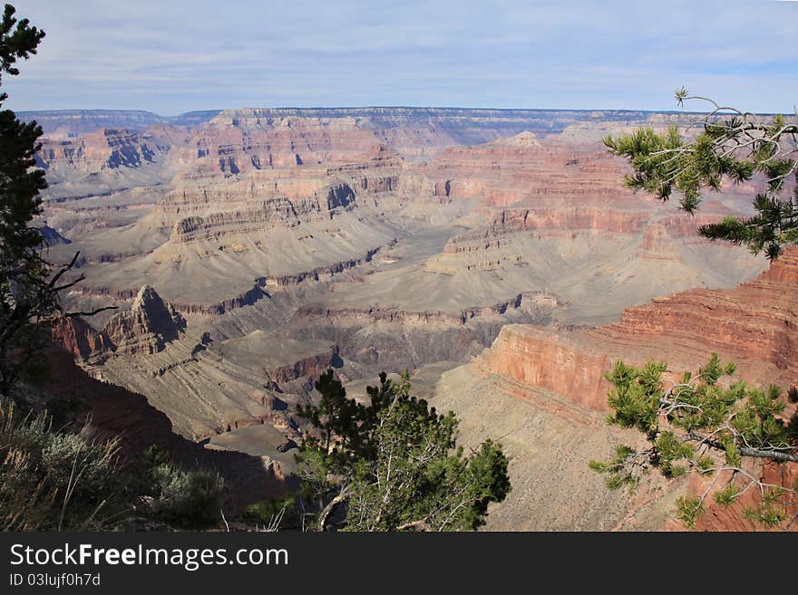 Grand Canyon Arizona Autumn The South Rim