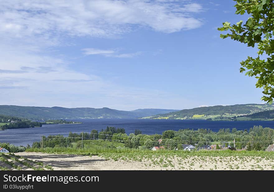 Randsfjorden Lake