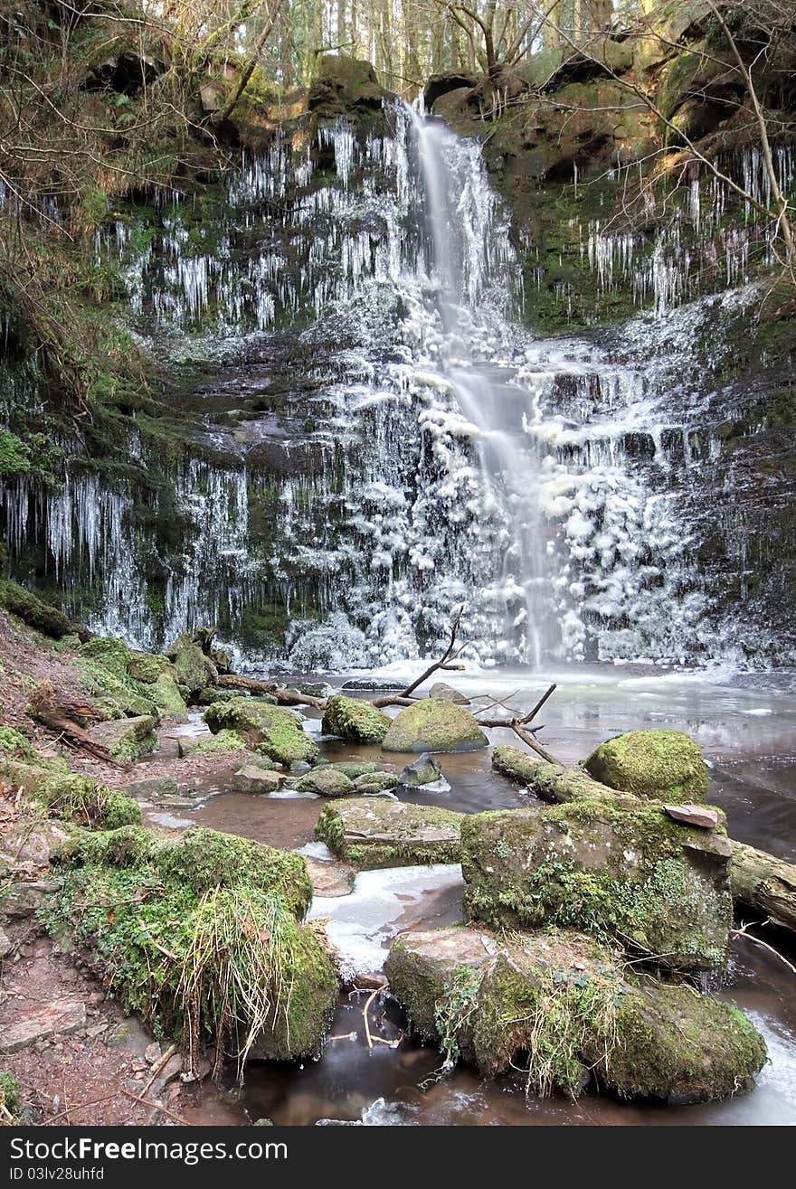 Frozen Waterfall