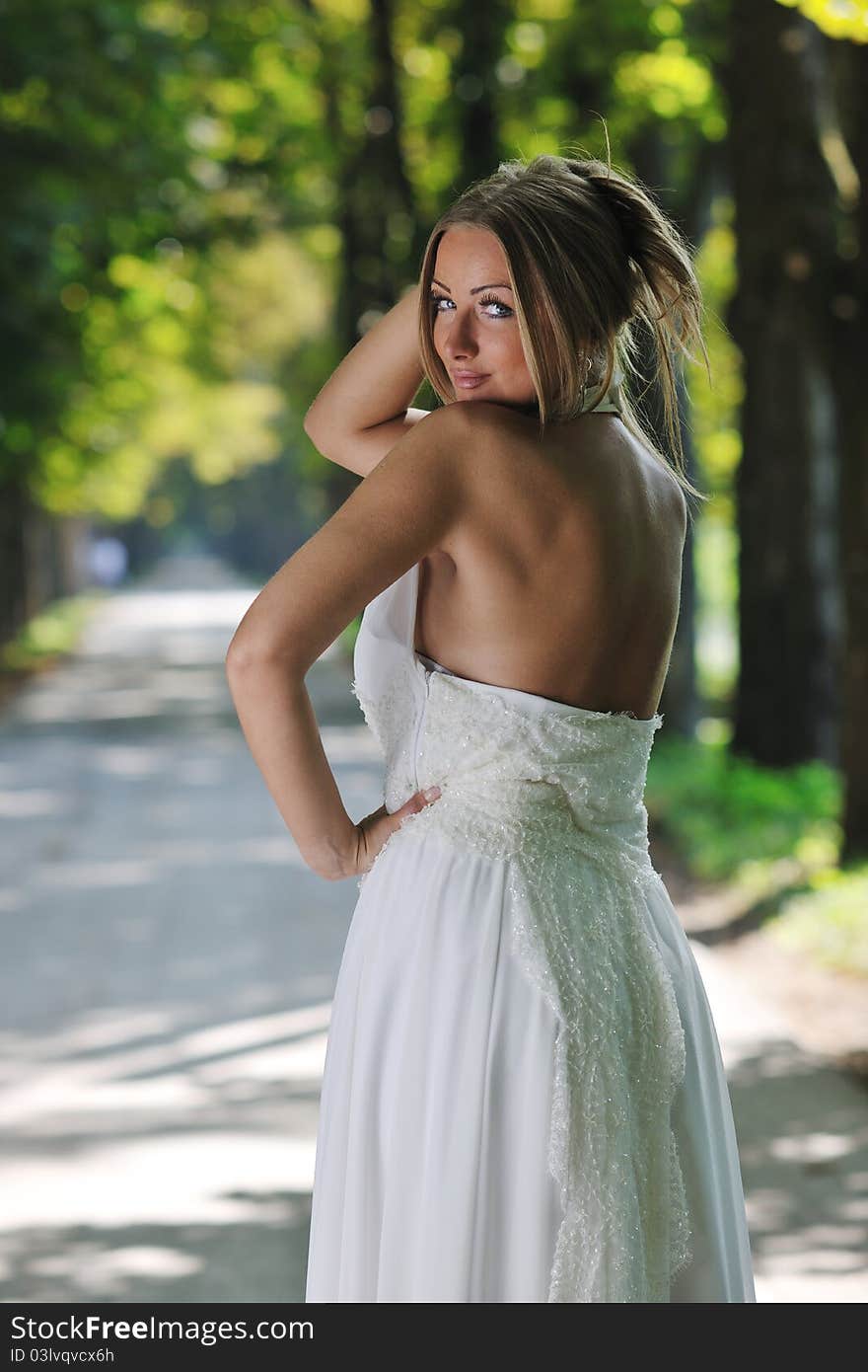 Beautiful Bride Outdoor