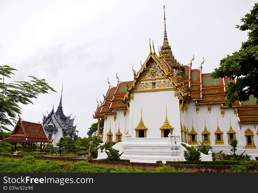 Dusit Maha Prasat Throne Hall. The actual size model.