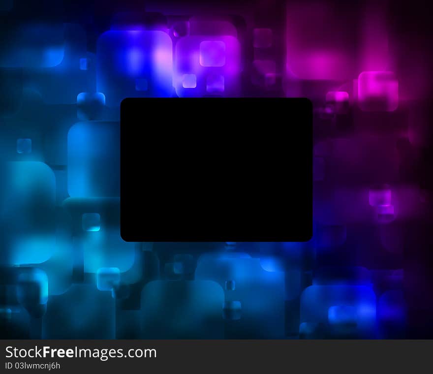 Abstract glowing background. EPS 8 file included