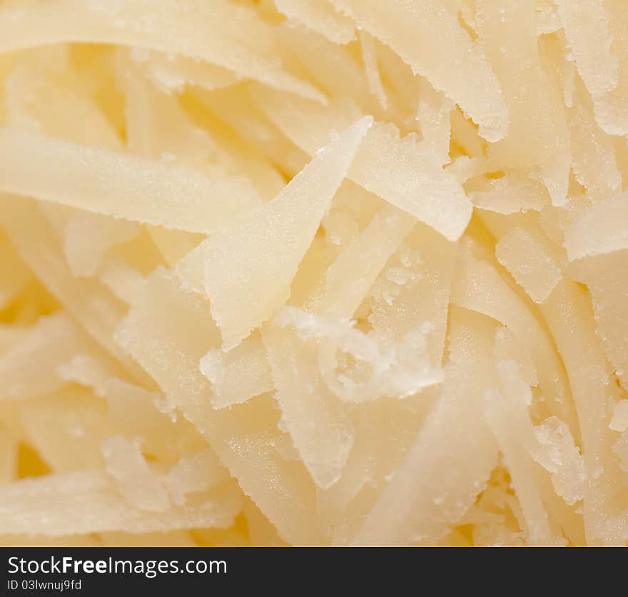 Abstract background of grated cheese. Abstract background of grated cheese