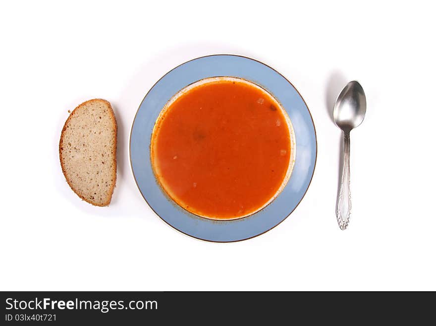 Plate With Soup