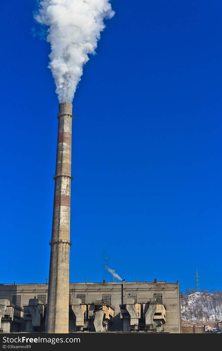 Photo of Pipe City hydropower station. Photo of Pipe City hydropower station