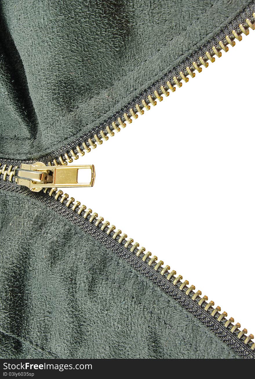 Zipper closeup