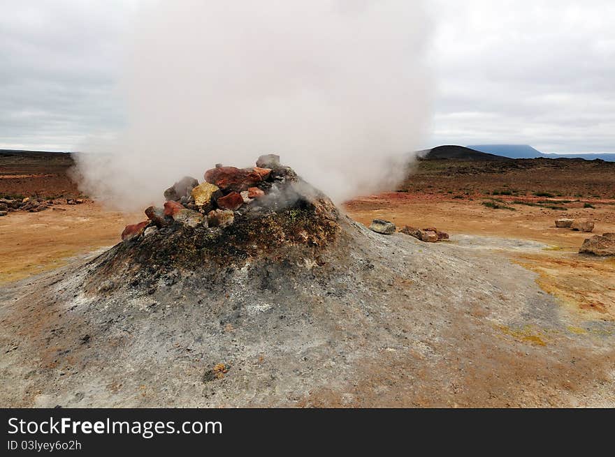 Hverir Geothermal Area near Krafla