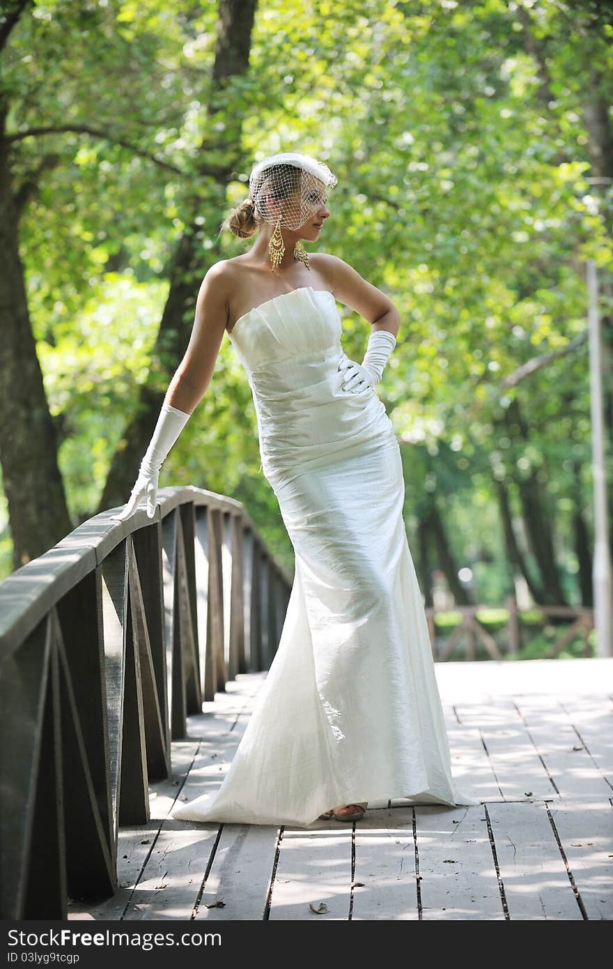 Beautiful Bride Outdoor