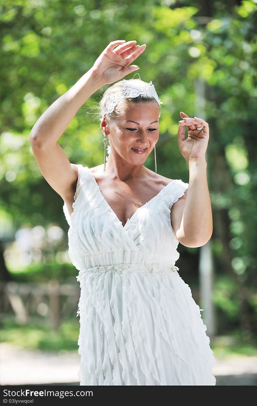 Beautiful Bride Outdoor