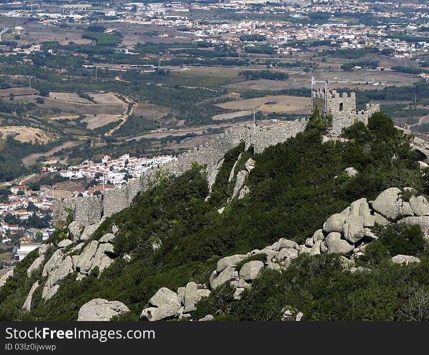 Mountain And Valley Landscape