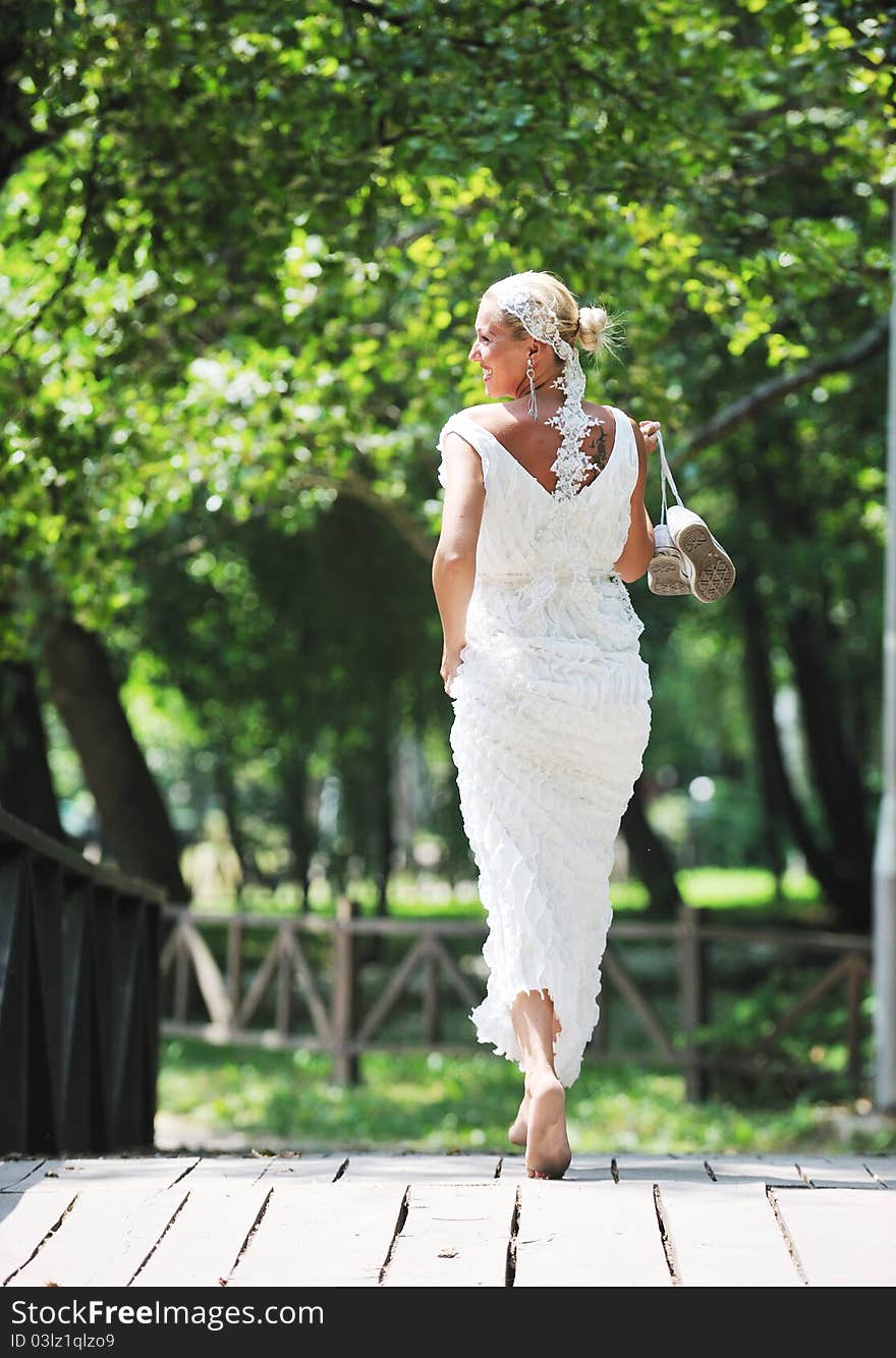 Beautiful Bride Outdoor