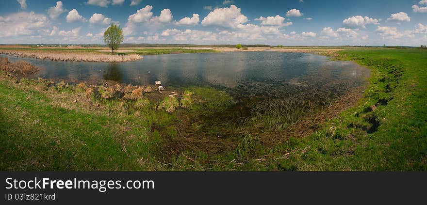 Panorama of nature