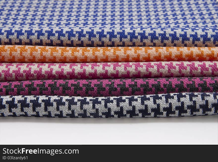 Multi-coloured fabrics