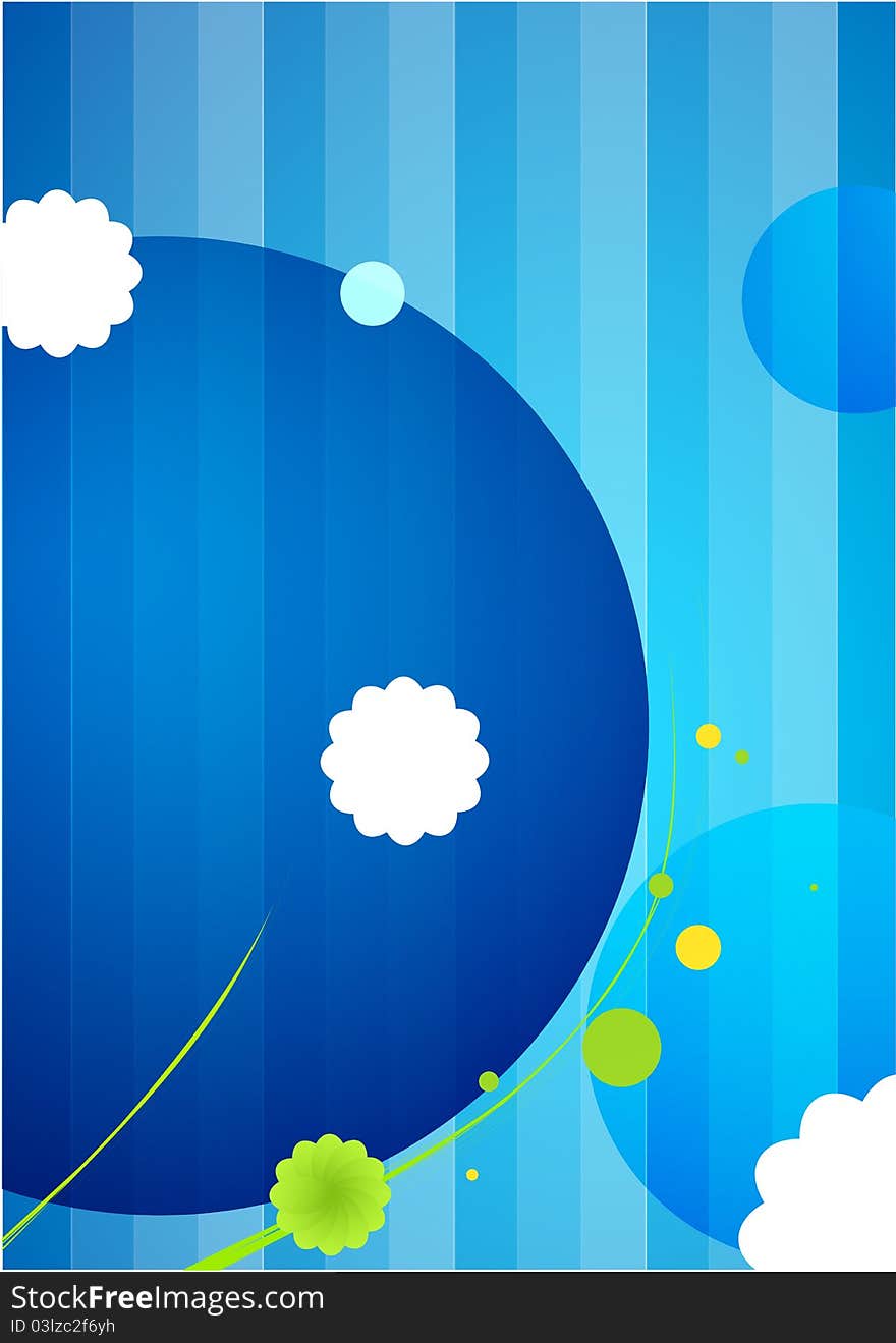 Abstract Blue Background