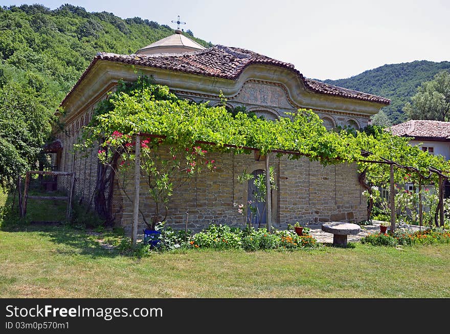 Kilifarevo monastery near veliko tarnovo in Bulgaria. Kilifarevo monastery near veliko tarnovo in Bulgaria