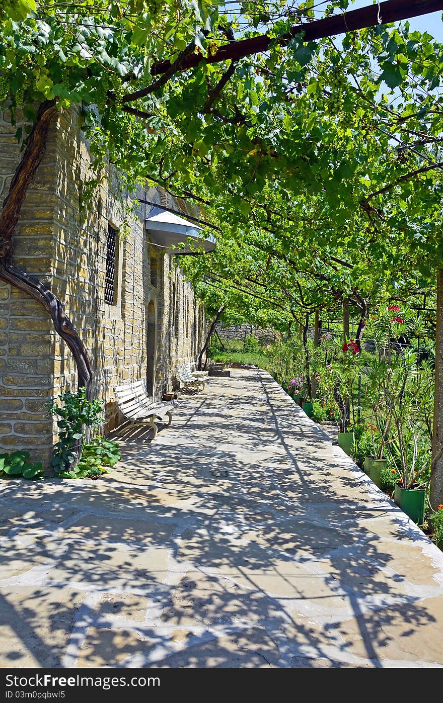 Kilifarevo monastery near veliko tarnovo in Bulgaria. Kilifarevo monastery near veliko tarnovo in Bulgaria