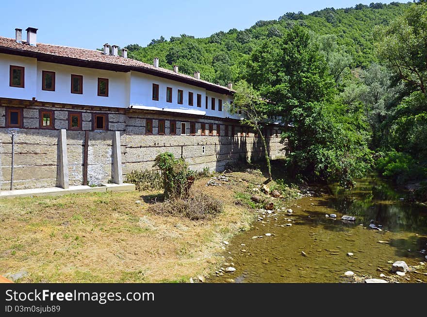 Kilifarevo orthodox monastery near veliko tarnovo in bulgaria. Kilifarevo orthodox monastery near veliko tarnovo in bulgaria