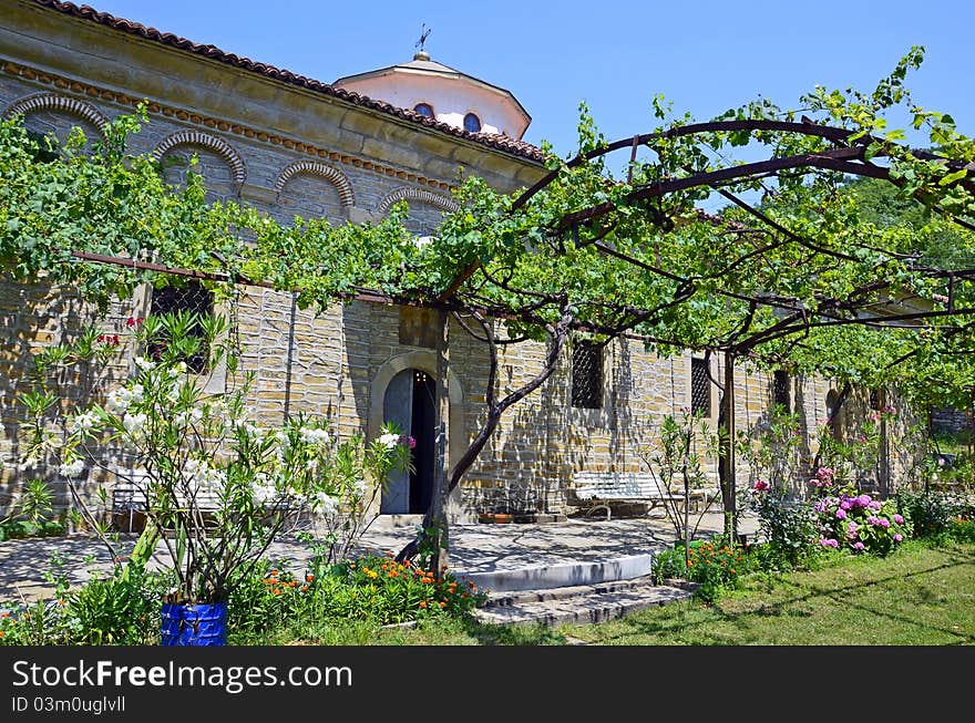 Kilifarevo monastery near veliko tarnovo in Bulgaria. Kilifarevo monastery near veliko tarnovo in Bulgaria