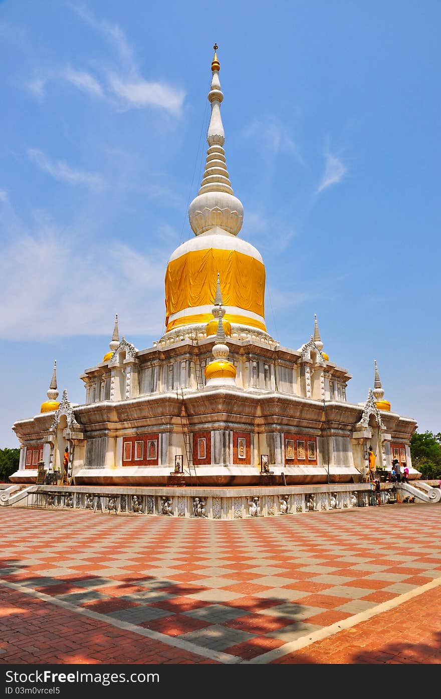 Pagoda Maha Sarakham Thailand