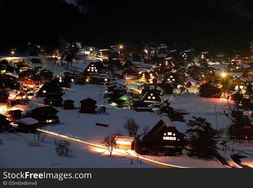 Shirakawagou village toyama perfecture japan. Shirakawagou village toyama perfecture japan