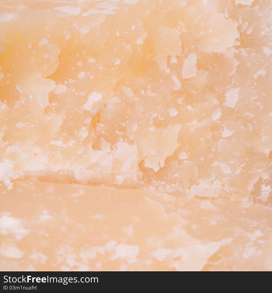 Parmesan Cheese close up macro