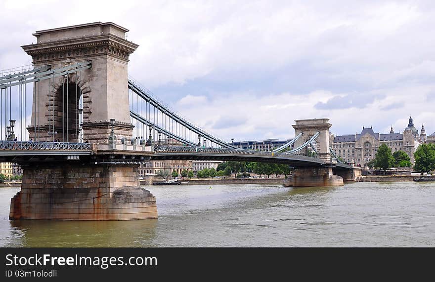 Szechenyi Chain bridge-Budapest