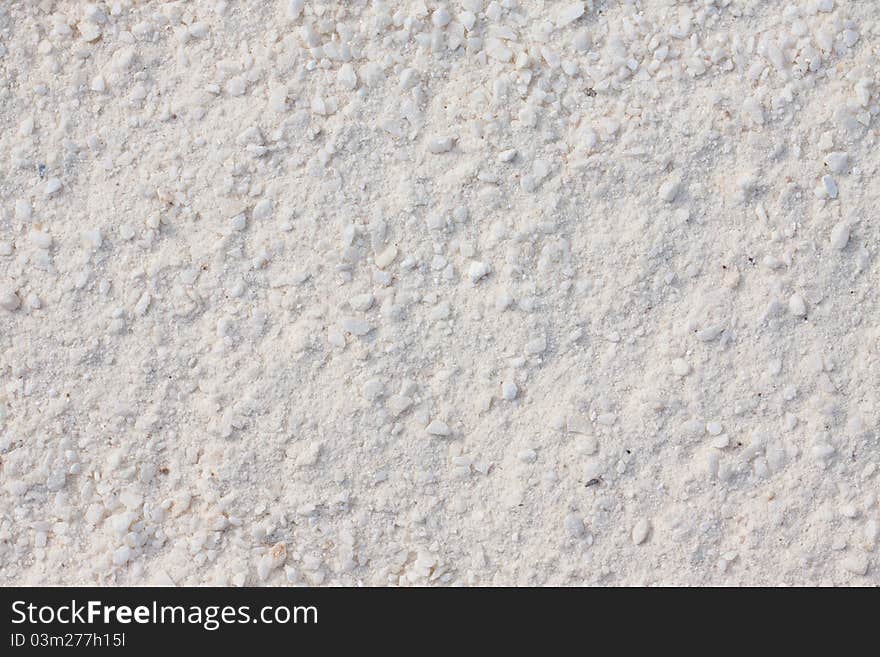 White Sand Background Or Texture