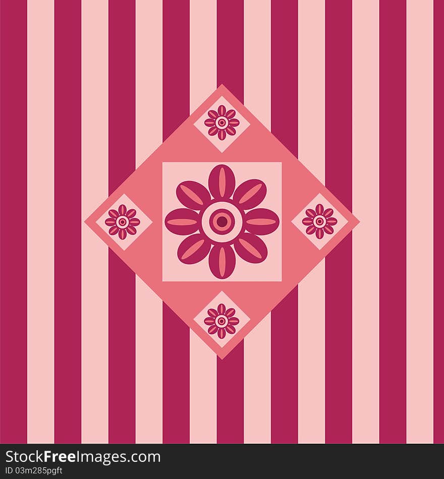 Cute floral background