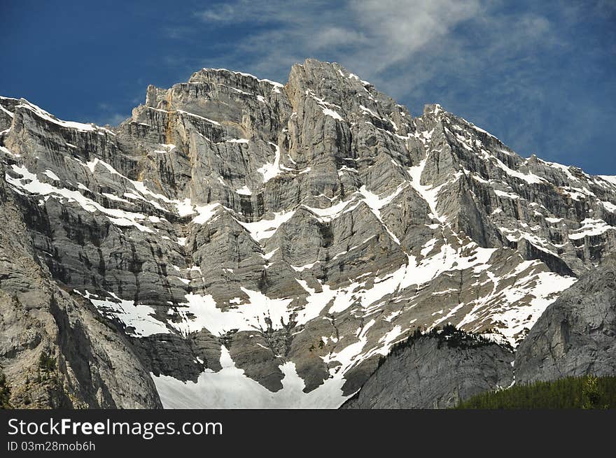 Rugged Mountain Peaks