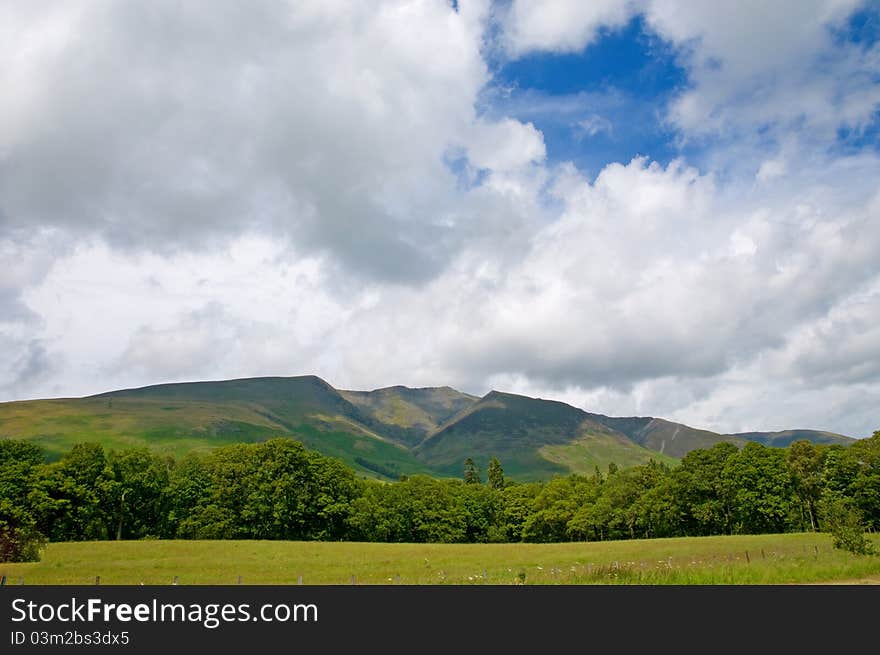 Peaks and clouds