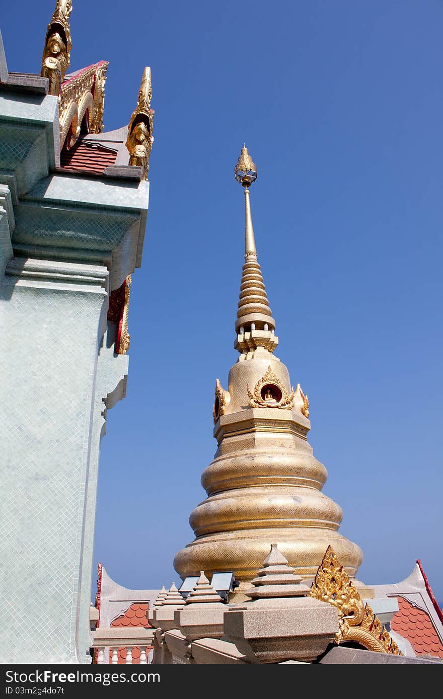 Temple in southern Thailand.