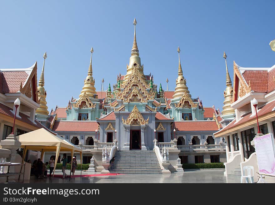 Temple in southern Thailand.