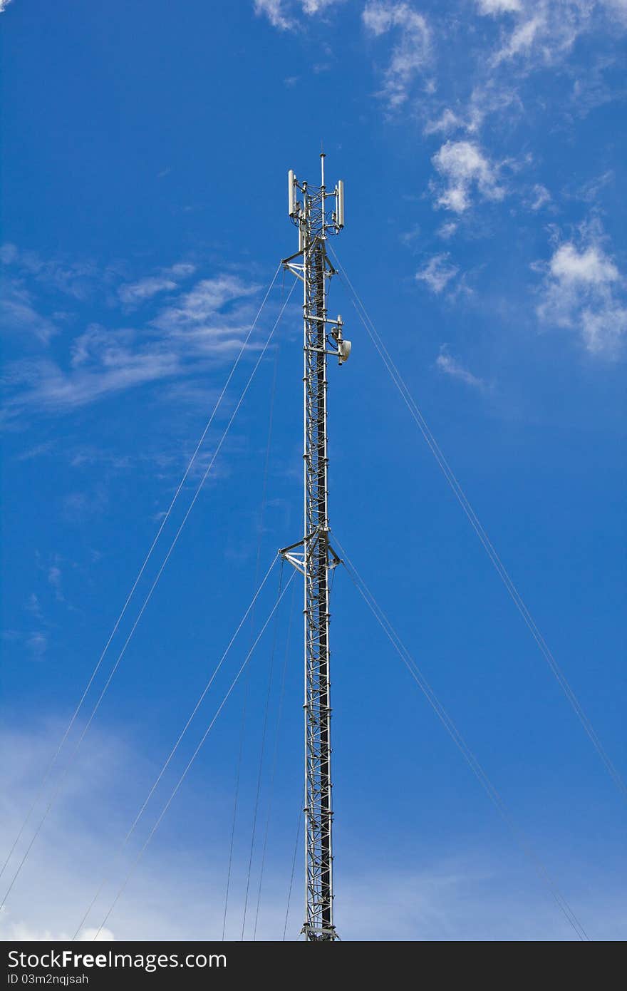 Mobile telephone antenna