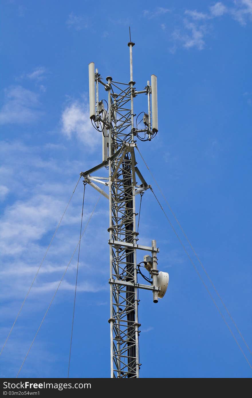 Mobile telephone antenna