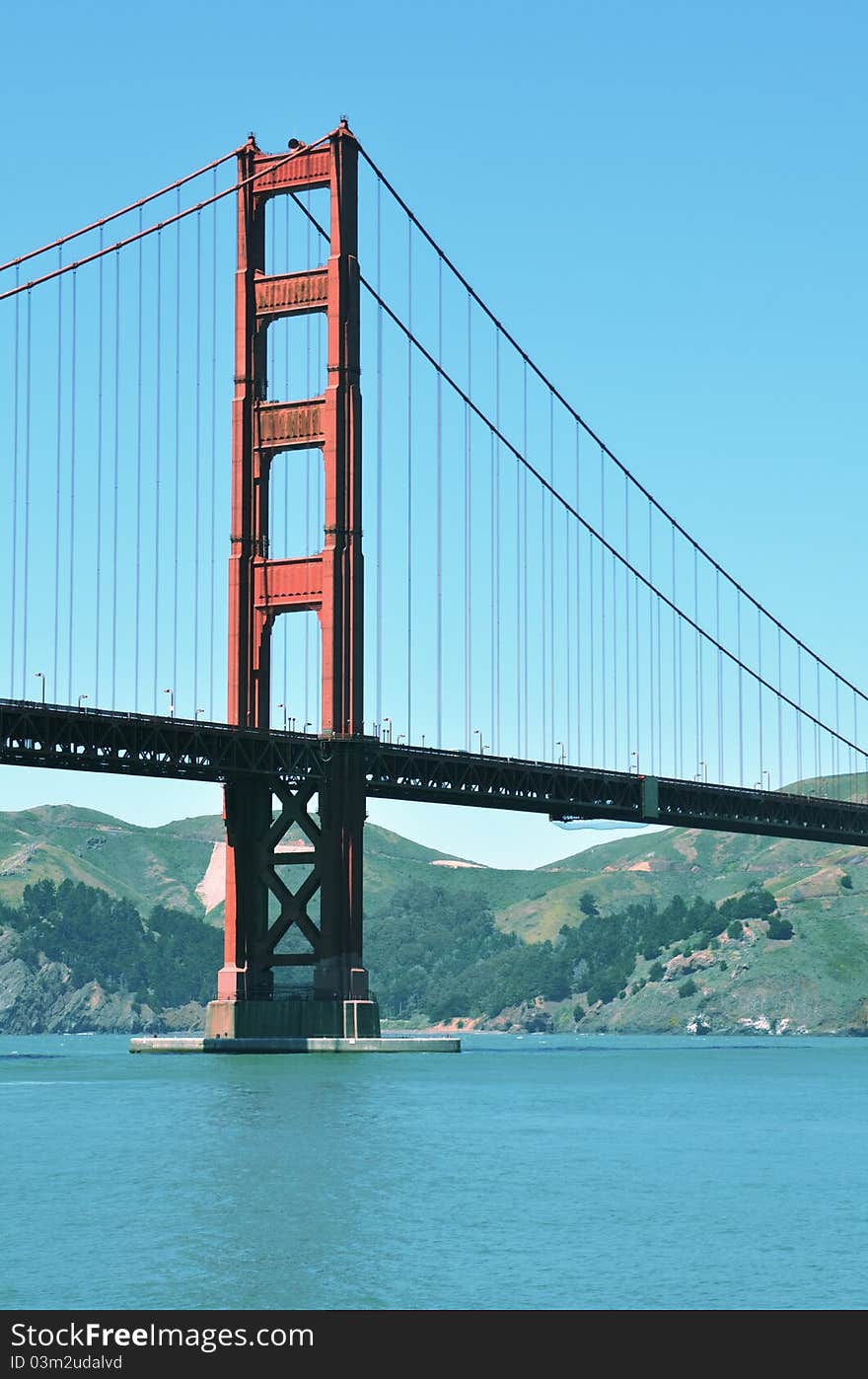 Golden Gate Bridge in San Francisco, California