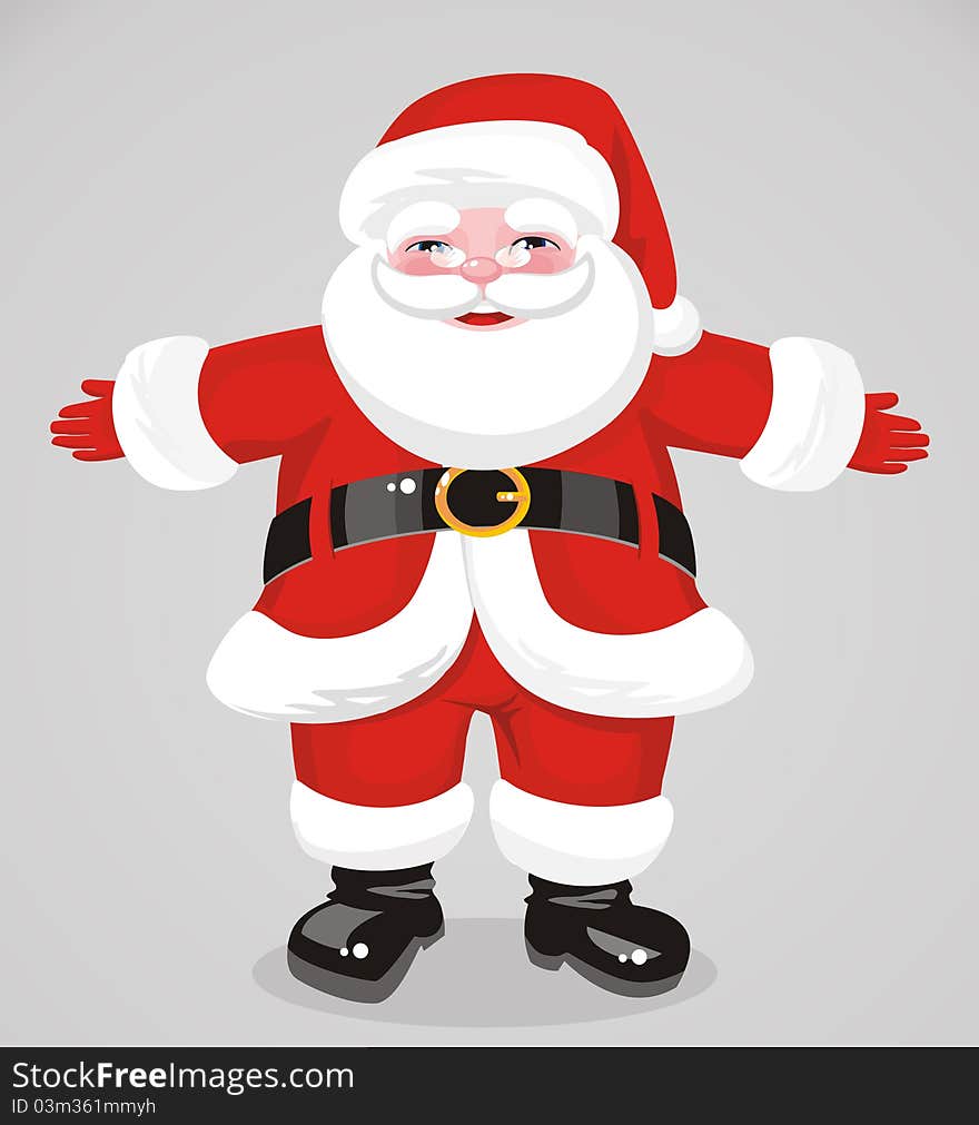 Jovial Santa Claus