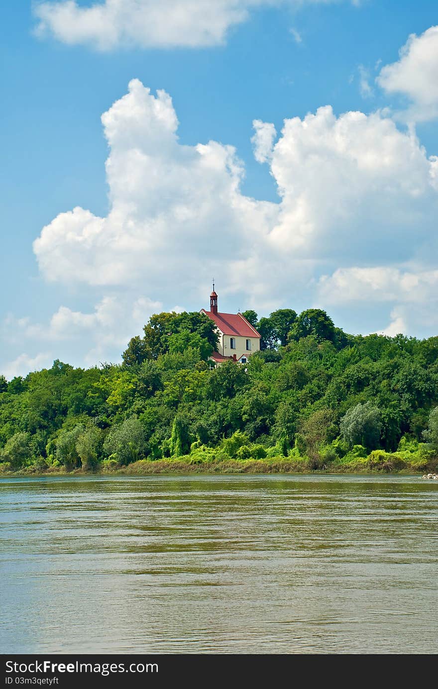 Church on the riverbank