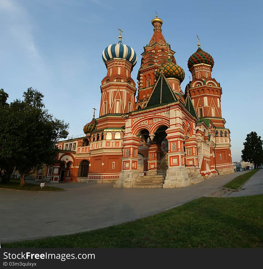 Moscow, Russia, Red Square, Cathedral of Intercession of Most Holy Theotokos on the Moat ( Temple of Basil the Blessed)