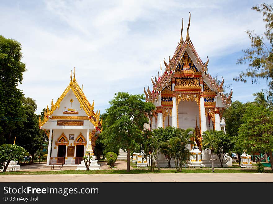 Wat Bangor in Ayutthaya Thailand. Wat Bangor in Ayutthaya Thailand