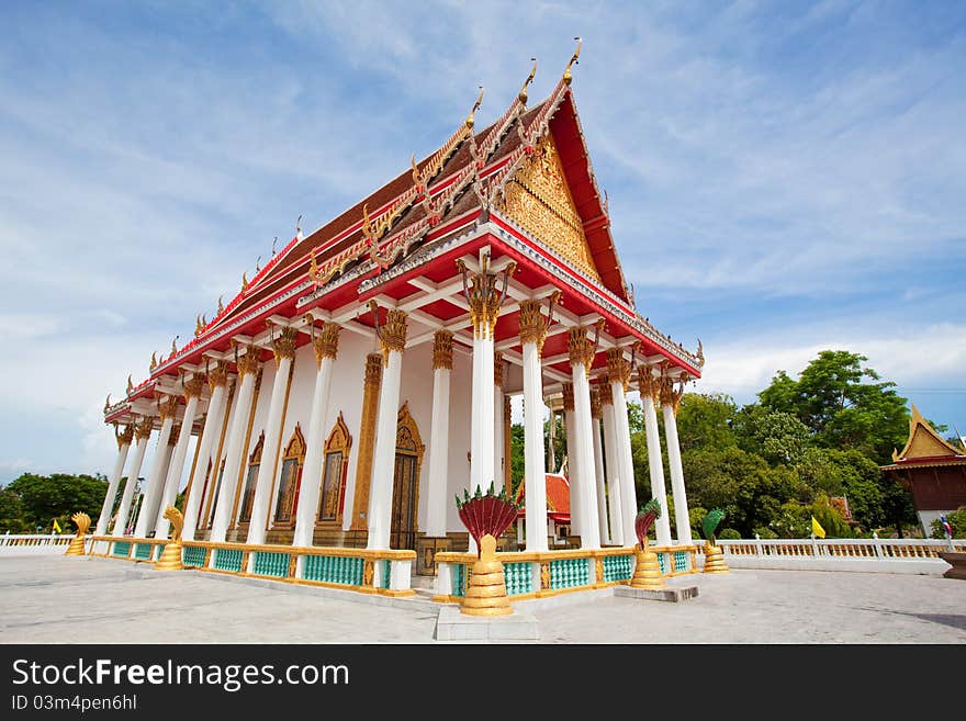 Wat Baancare in Ayutthaya Thailand. Wat Baancare in Ayutthaya Thailand